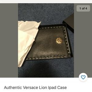 Authentic Versace Ipad Case